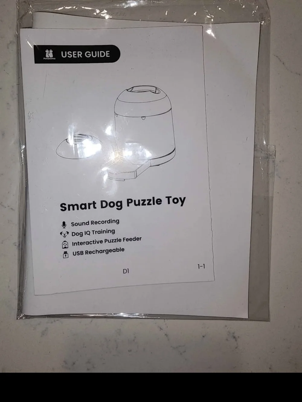 Interactive Dog Puzzle Toy